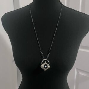 Silver Orbit Necklace